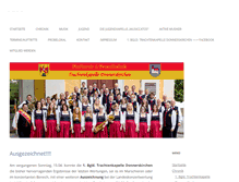 Tablet Screenshot of musikverein-donnerskirchen.at